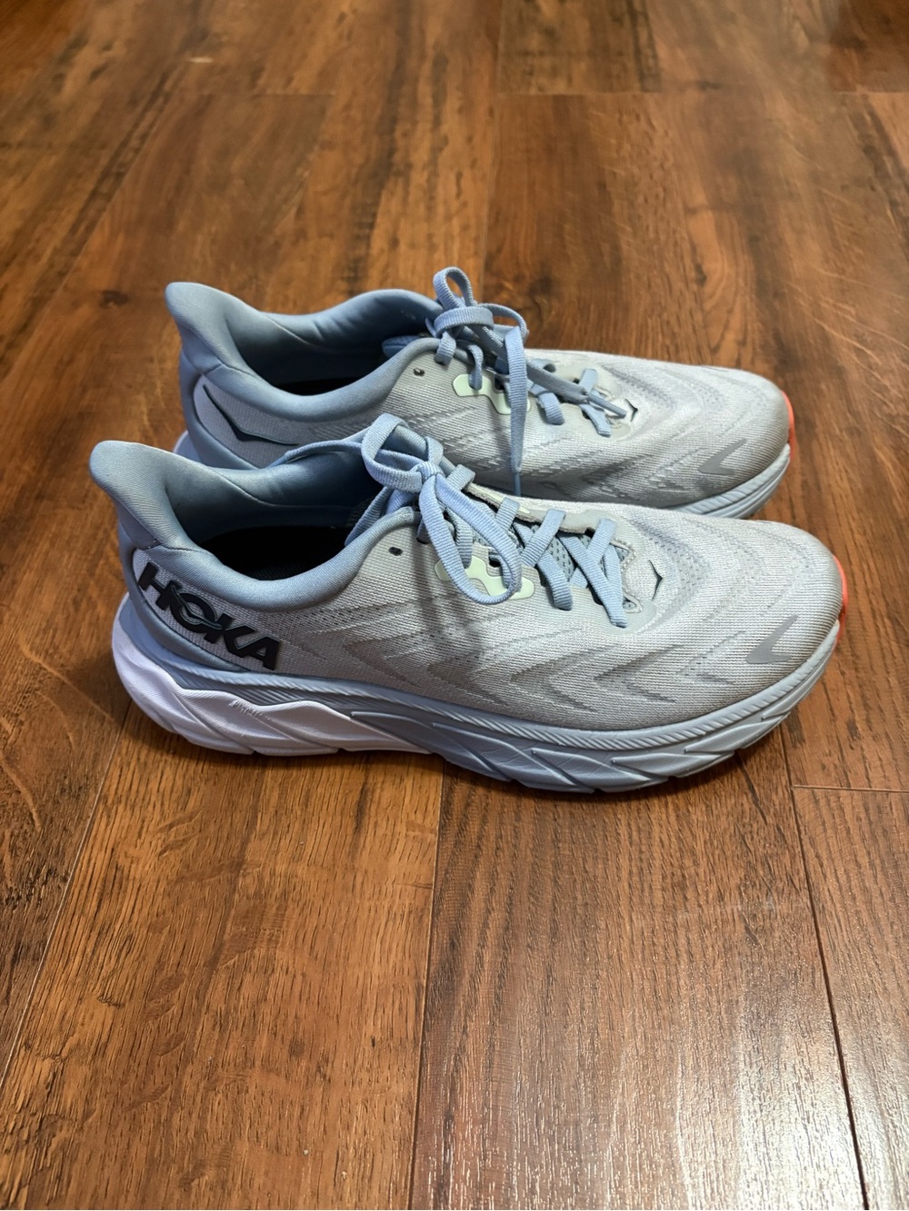 HOKA Arahi 6 Women’s 7.5B Plein Air Blue Fog Running Shoes 1123195 PABF